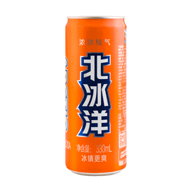 Beibingyang Orange Juice Soda 6 x 4 x 300ML / Case