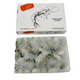 APAC Fresh Frozen Farm Raised Shrimp Blktgr Raw Hdls 16-20 size 6*4LBS/Case