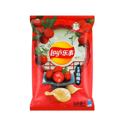 Lay’s Potato Chips Cherry Blossom Rice Wine Flavor 60g*22bags/Case