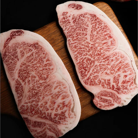 Japanese A5 Wagyu Striploin 26.89 LBS/Case ($75.99/LB)