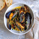 Chile 1/2 Shell Mussels 20% Glazing 1/20LBS (M)/Case