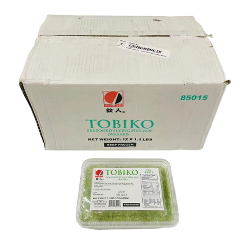 Fzn Tetsujin Wild Tobiko Wasabi Product of China 12/1.1LBS PK/Case