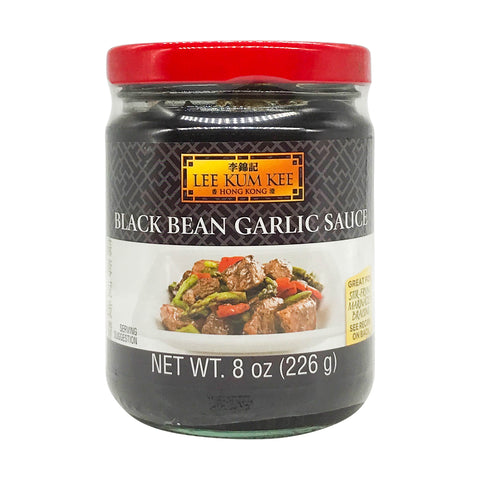 BLACK BEAN GARLIC SAUCE (LEE KUM KEE) 李锦记蒜蓉豆豉酱12*8oz / Case