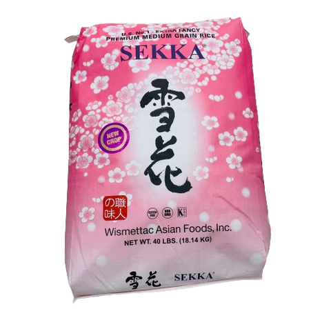 Sekka Grain Rice 40 LBS Topfoo