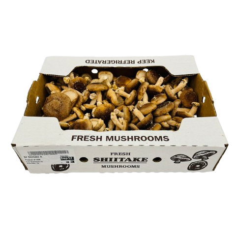 Fresh Shiitake Mushrooms 3 LB / Case