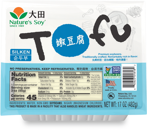 Natures Soy Silken Tofu / Case