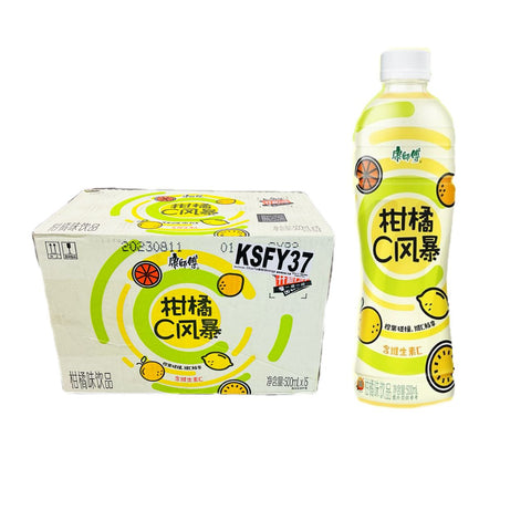 Master Kong Citrus Flavored Beverage (500ml x 15) /Case