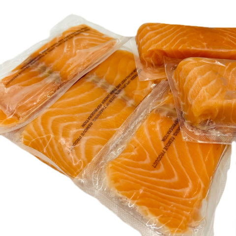 Farm Raised Salmon Portn 8 oz / 10LB / Case