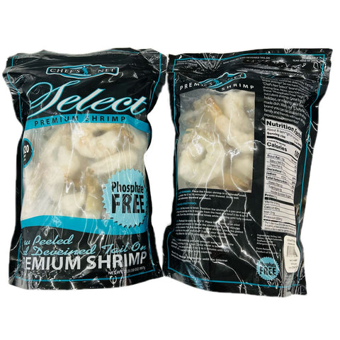 Chefsn 16/20 Shrimp Whte Raw P&D 5x 2LB / Case