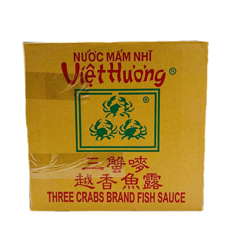 Three Crabs Brand Fish Sauce 24 oz / 12 Count / Case