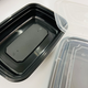 CM L-16B Lunch Box Black  150 Sets /  Case