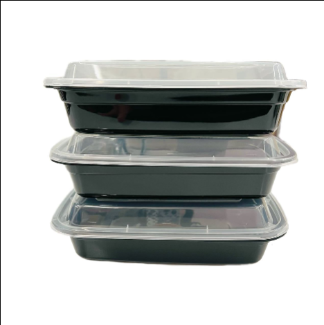 CM L-16B Lunch Box Black  150 Sets /  Case