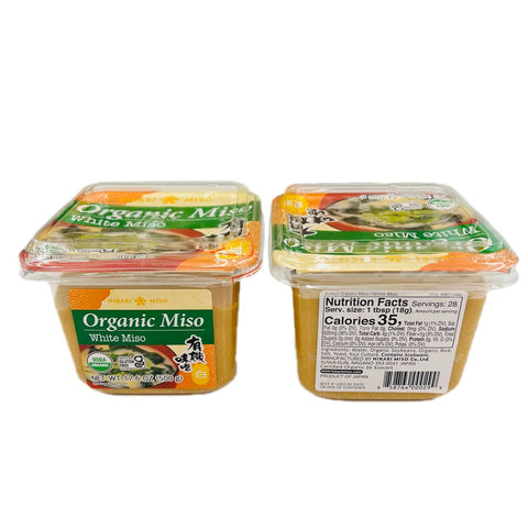 Hikari Organic Miso / White Hikari 500g / each