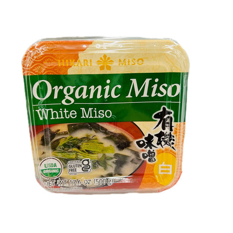 Hikari Organic Miso / White Hikari 500g / each