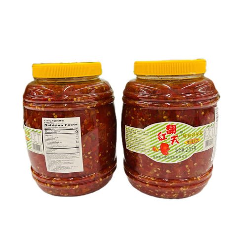 Chopped pickled Pepper 6*2.3kg / Case