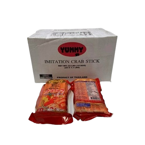 Yummy Imitation Crab Stick 22LBS/20*1.1LBS/Case